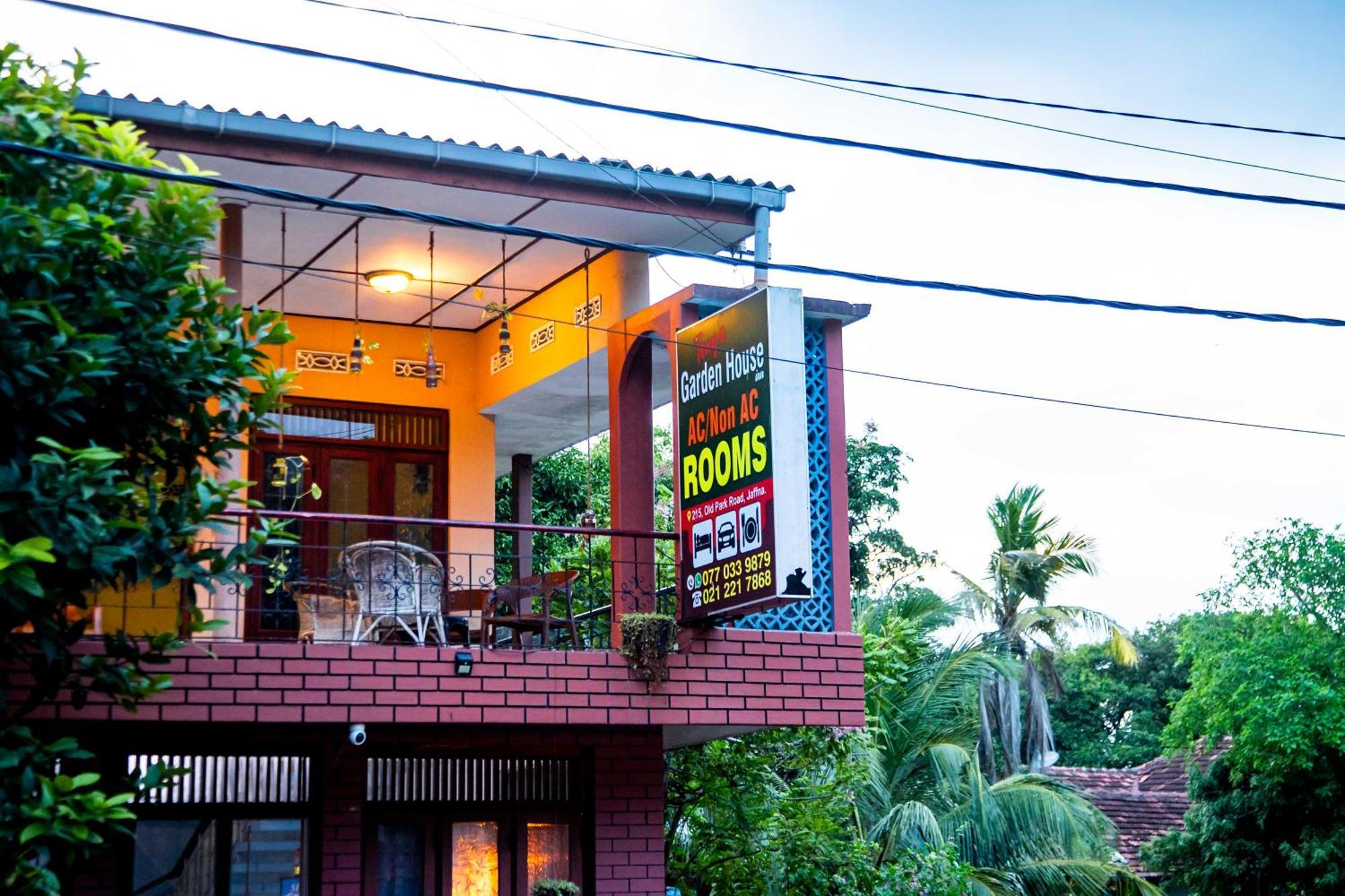 Tony'S Garden House Back Packers Inn 贾夫纳 外观 照片